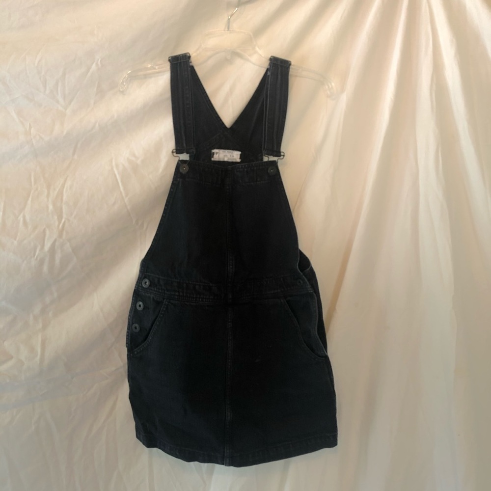 Free People Black Overall Jumper